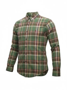 Polo Ralph Lauren 80s Flannel Button Down Mens LG
